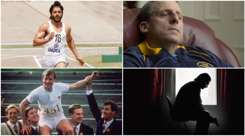 bhaag milkha bhaag, foxcathcer, chariots of fire, munich