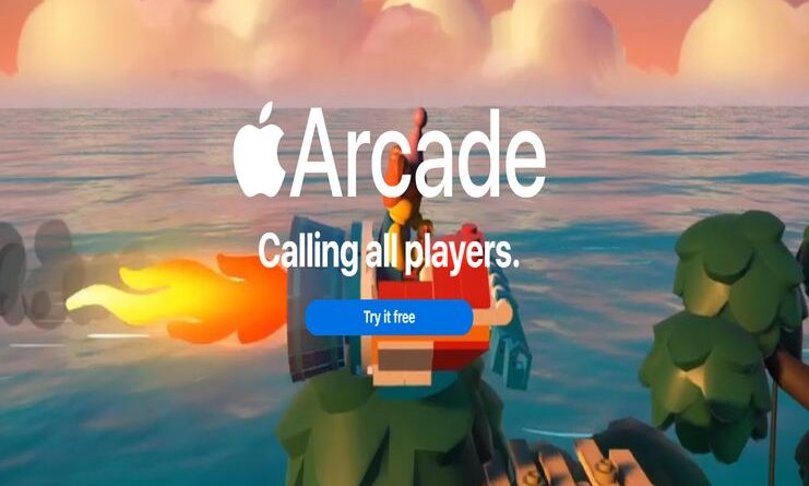 Apple Arcade official website snippet
