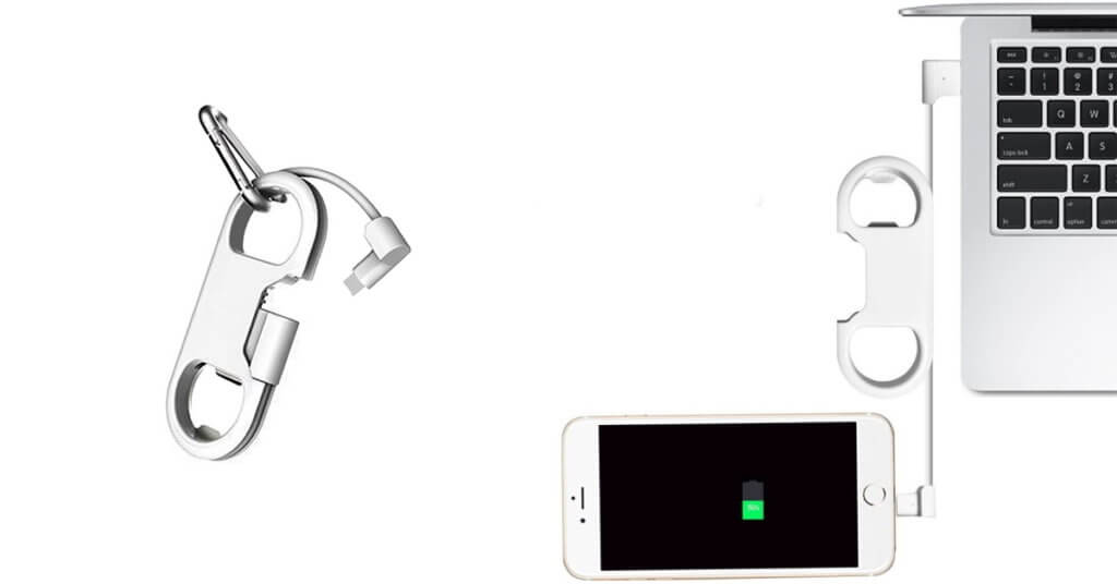 câble de chargeur iphone porte-clés éclair
