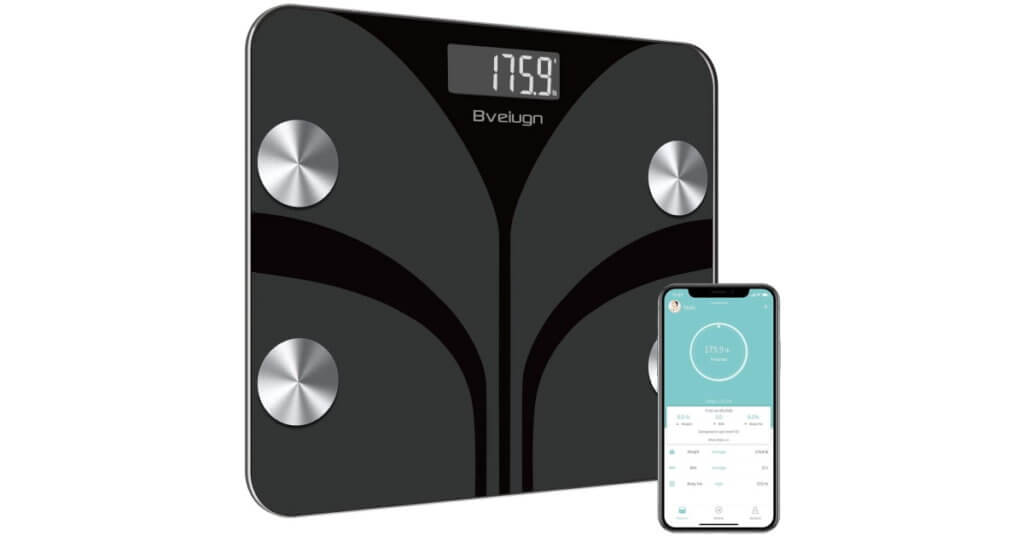 balance intelligente avec application bmi et téléphone