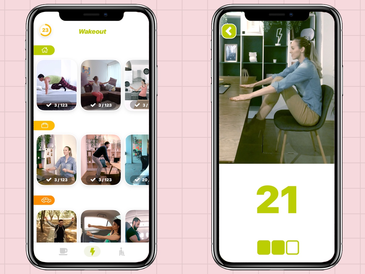L'application Wakeout Best of 2020