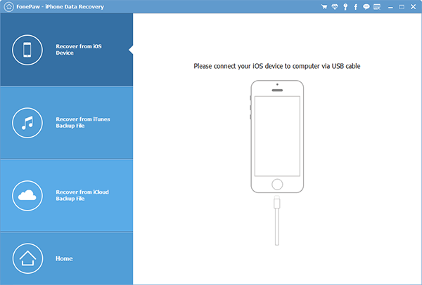 Connectez l'iPhone au PC et commencez à numériser