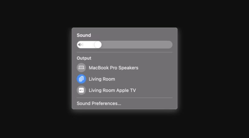 Apple ajoute la prise en charge des HomePod couplés en stéréo comme sortie audio par défaut avec macOS 11.3 beta