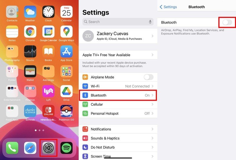 Comment utiliser une manette Xbox One ou Series X | S avec iPhone ou iPad: sur votre iPhone ou iPad, accédez à vos paramètres, dirigez-vous vers Bluetooth, activez-le. 