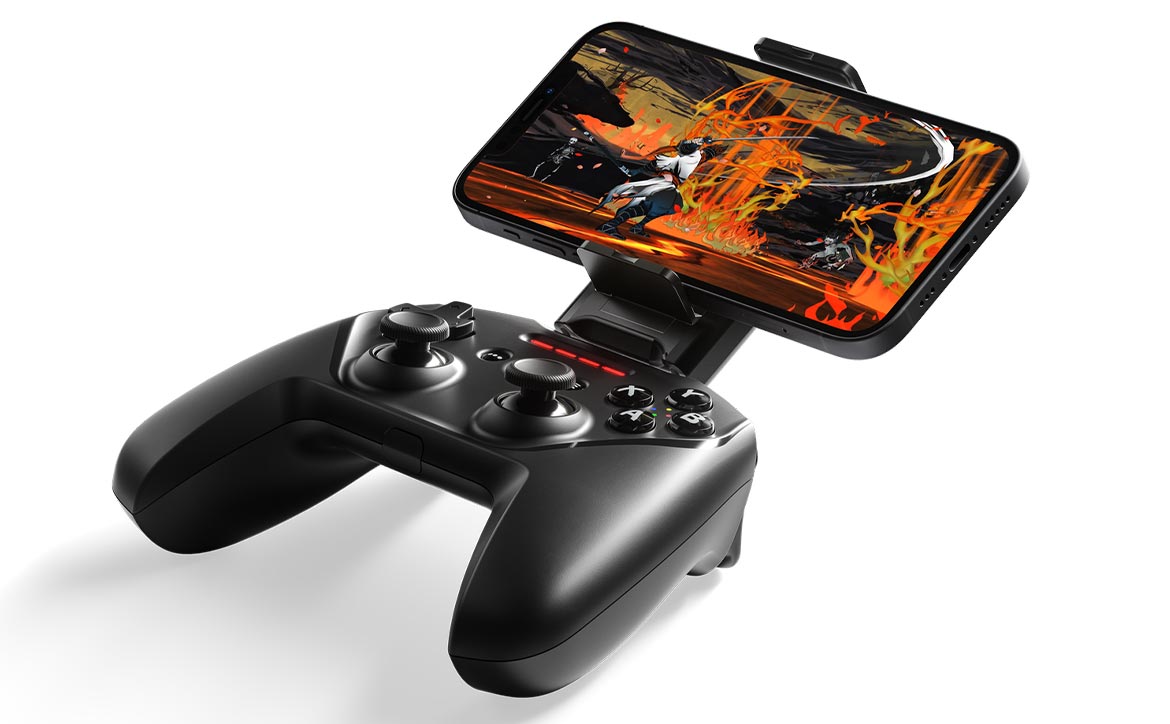 Manette de jeu SteelSeries Nimbus + iPhone