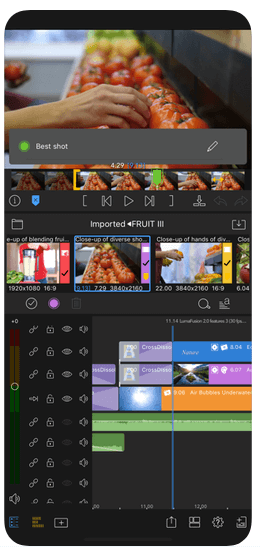Meilleur éditeur vidéo pour iPhone et iPad