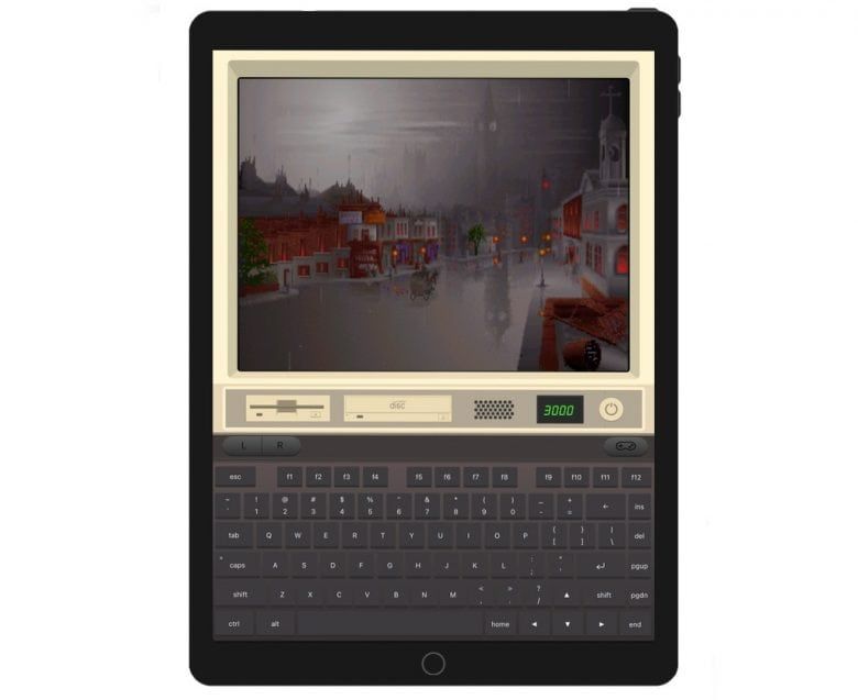 Fini l'ipad 2020 iDOS : C'est comme être de retour en 1988, seulement sans les jeans délavés à l'acide.